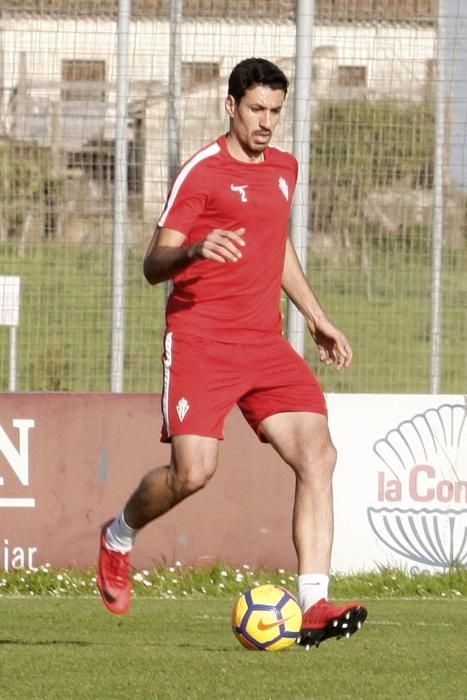 Entrenamiento del Sporting