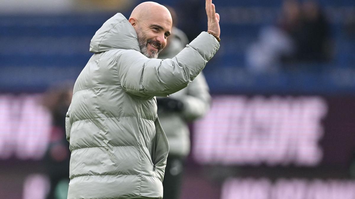 Enzo Maresca, durante el partido contra el Burnely de este pasado fin de semana.