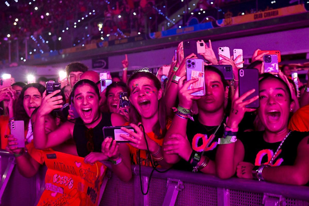 Concierto de Aitana en el Gran Canaria Arena