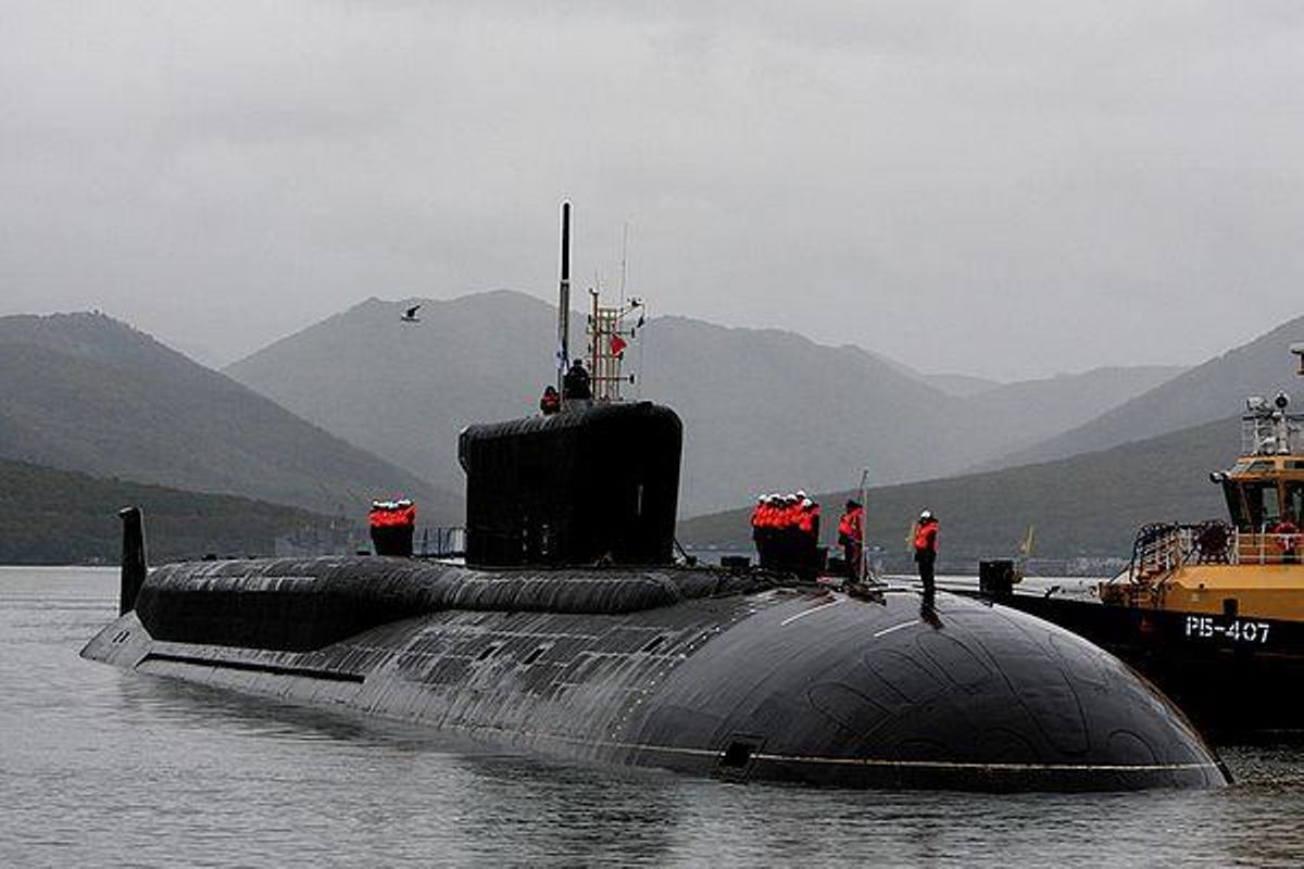 Submarino nuclear Borey.