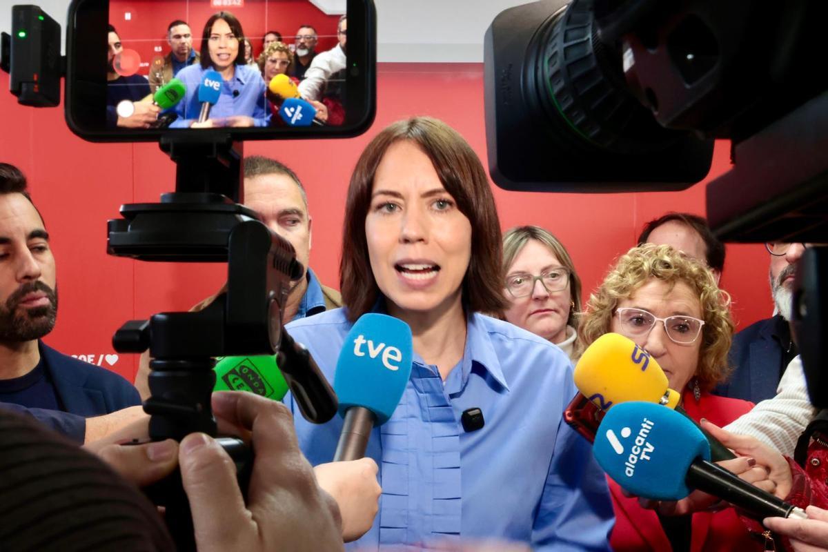 Diana Morant cree que la comisión de Les Naus en las Cortes "será una tapadera"