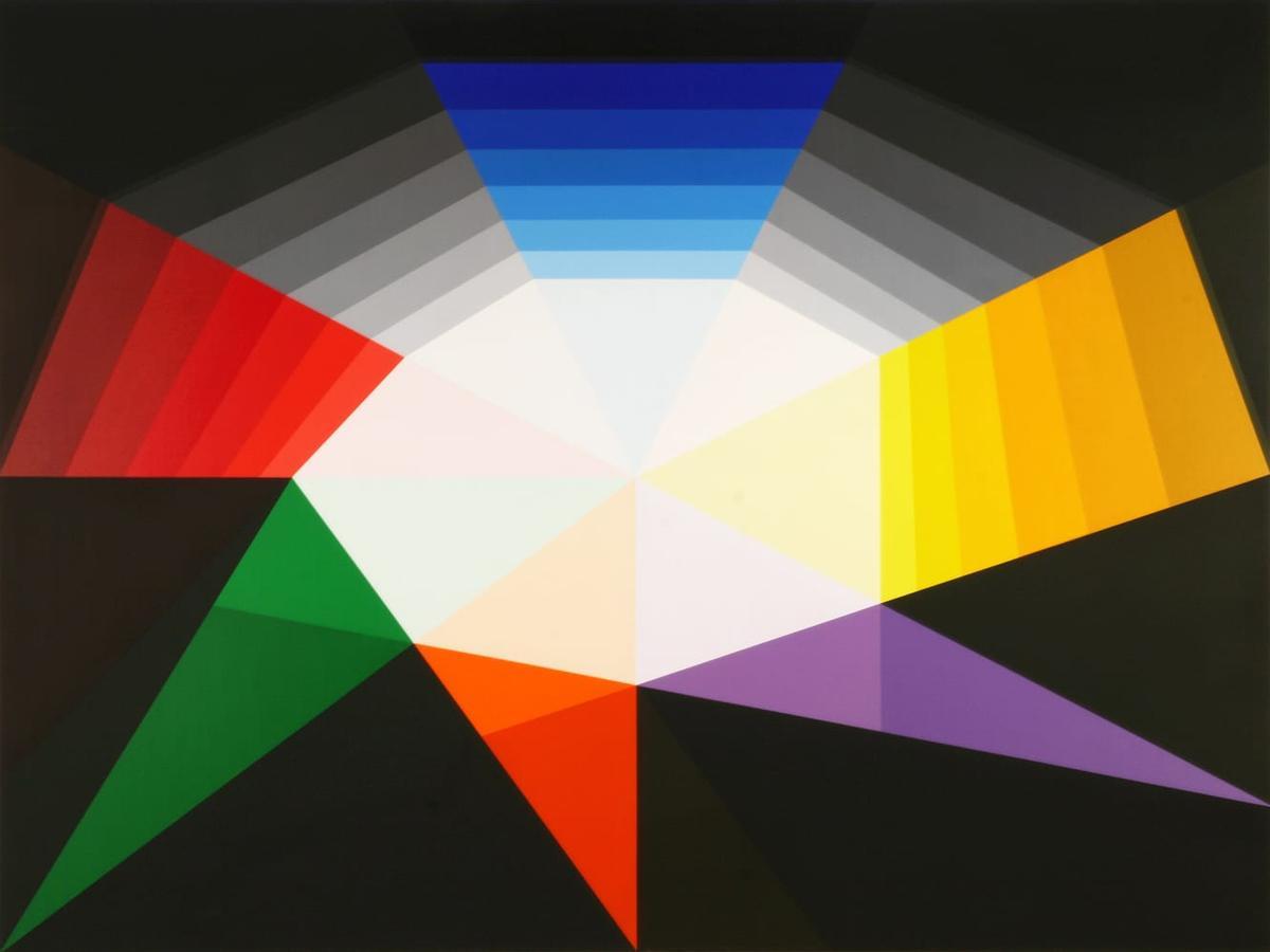 La obra &quot;El sol del pintor&quot;, que formará parte de la exposición de Trascorrales