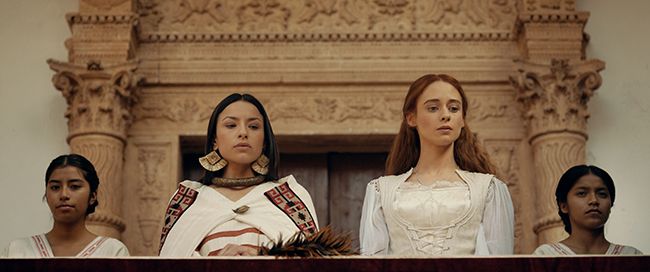 Una imagen de 'Inés del alma mía', donde Elena Rivera interpreta a Inés Suárez
