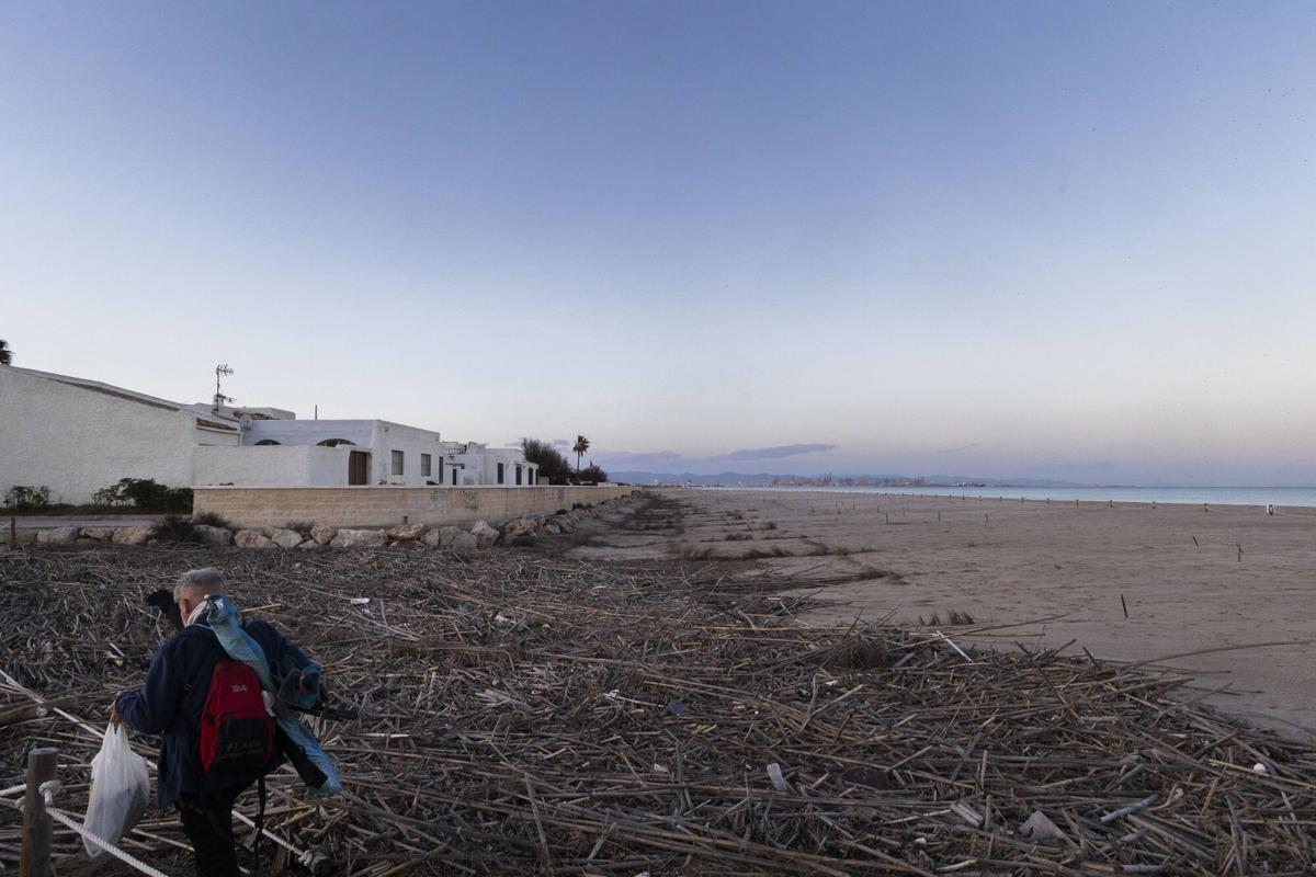 Urbanización de la Casbah, en el Saler, un conjunto de viviendas incluido en el deslinde de Costas