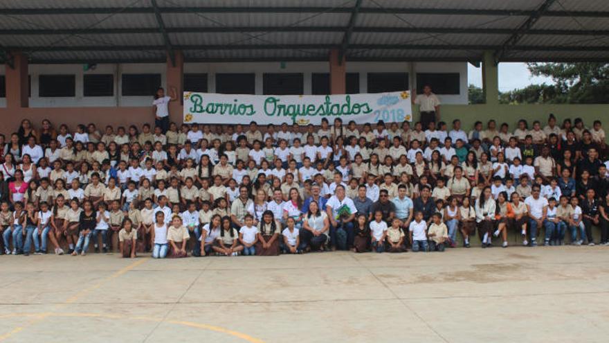 Barrios Orquestados pisa Honduras