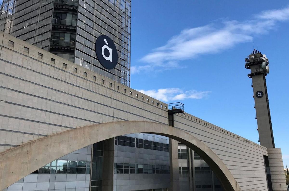 Sede de À Punt, radiotelevisión pública valenciana, en Burjassot. | EUROPA PRESS