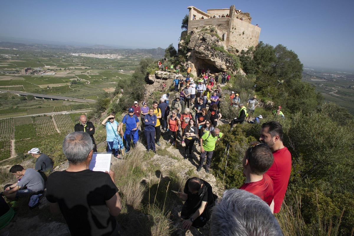 Una romería a la ermita del Puig, en 2022.