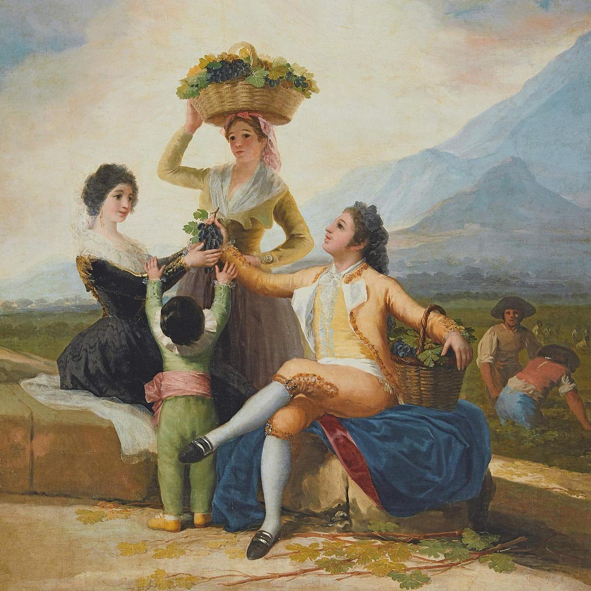 'La vendimia o el otoño', de Francisco de Goya.