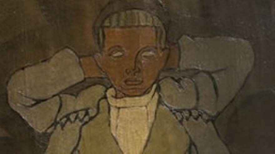 Fragmento de &#039;Mi sobrino Calixto&#039;, obra de 1923.