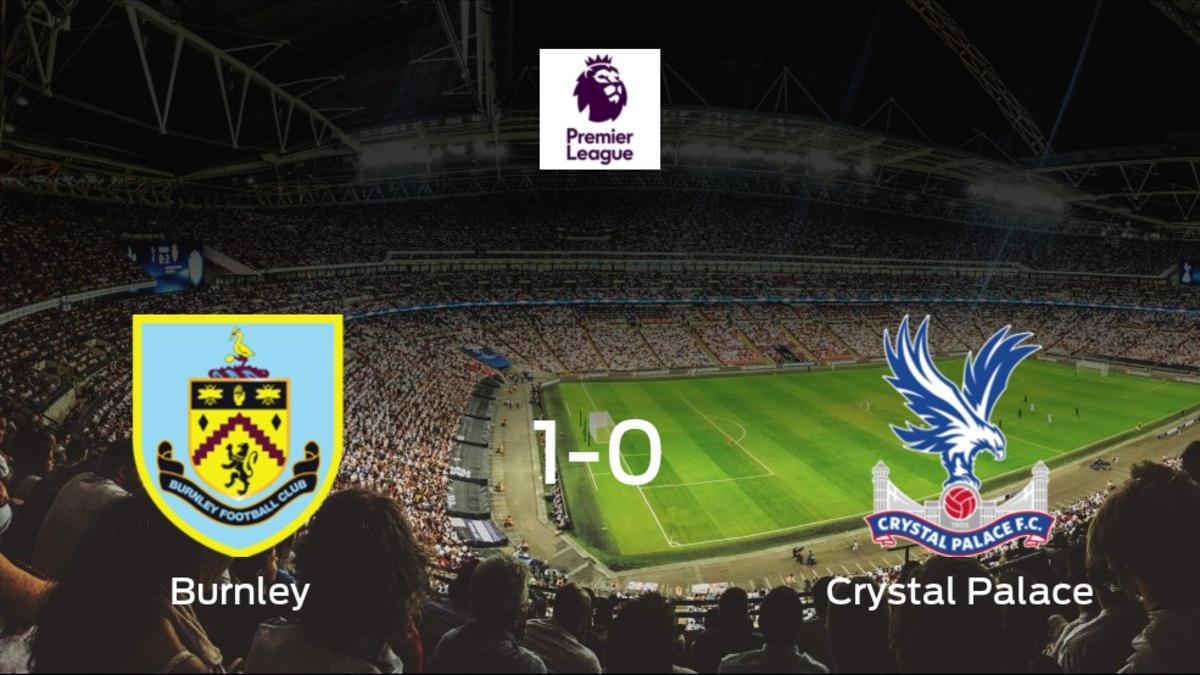 El Burnley vence 1-0 al Crystal Palace