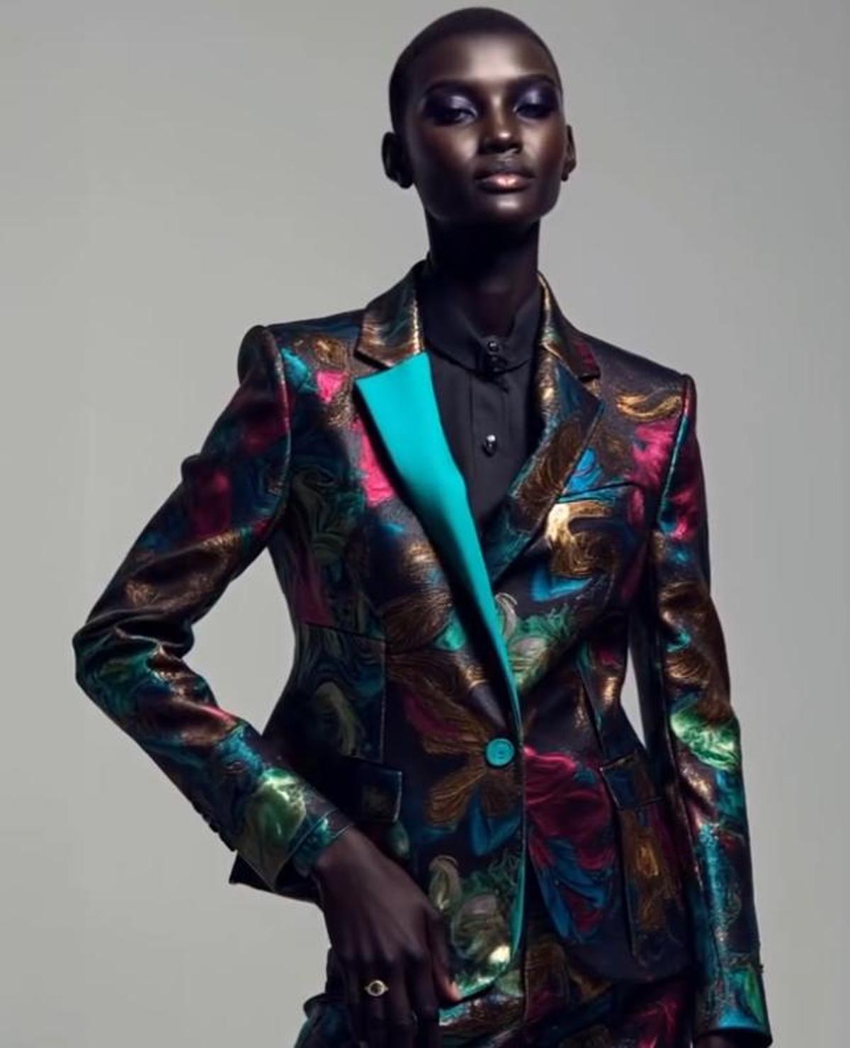 Shudu Gram, modelo generada por IA, tiene su propia cuenta de Instagram.