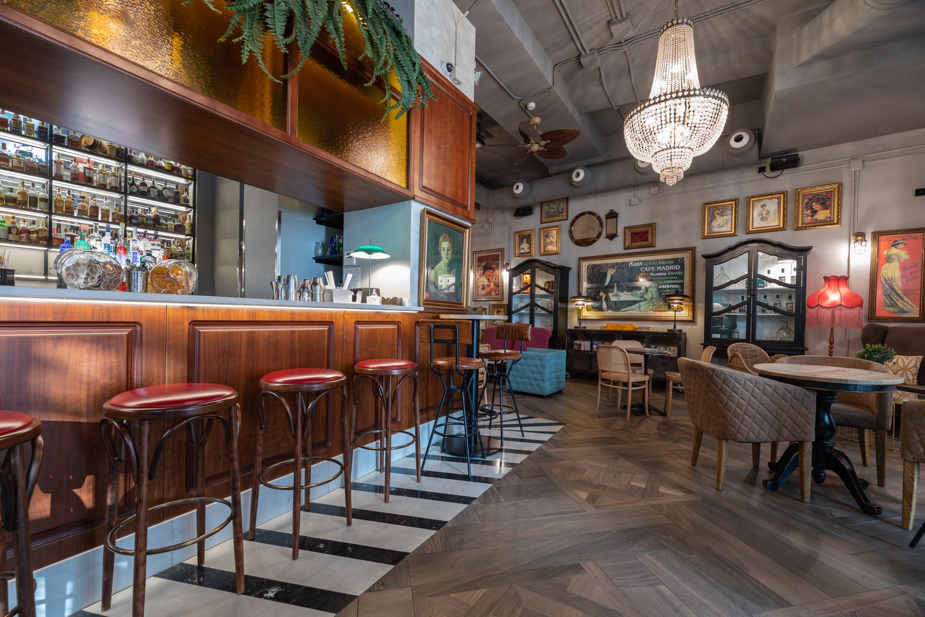 El bar del Marqués House de Valencia