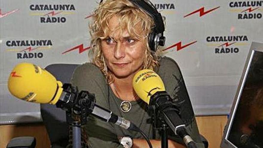 Mònica Terribas a «El matí de Catalunya Ràdio».