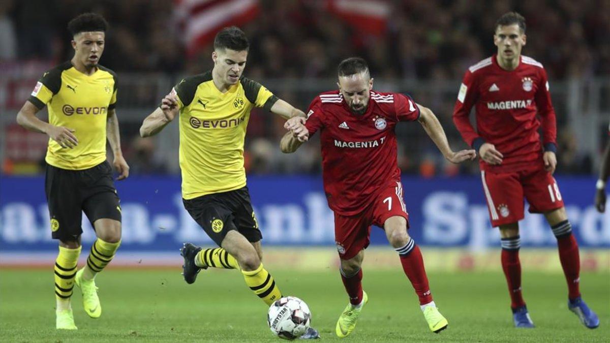 Ribéry perdió los papeles tras la derrota frente al Dortmund