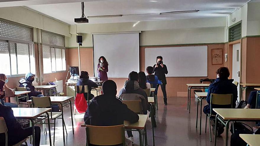 Uno de los talleres que se están desarrollando. | A.Q.