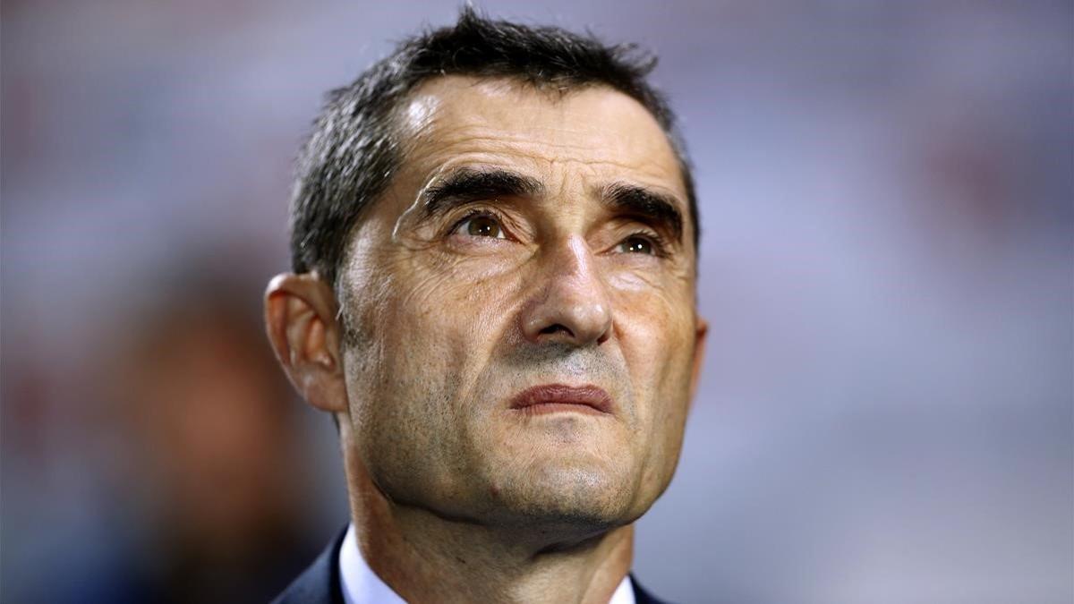 Valverde, en Butarque donde el Barcelona encajó la primera derrota de la temporada.