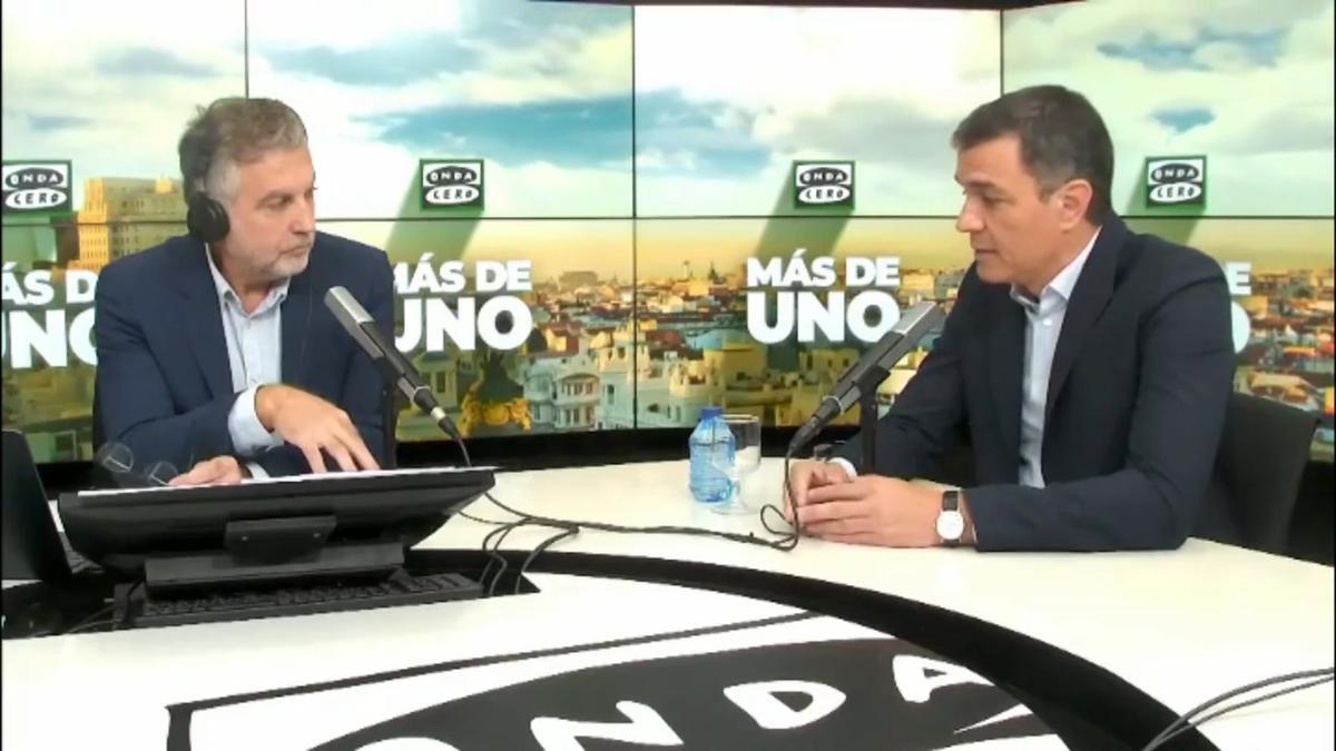 Aquesta és la pregunta més incòmoda d’Alsina durant l’entrevista a Pedro Sánchez