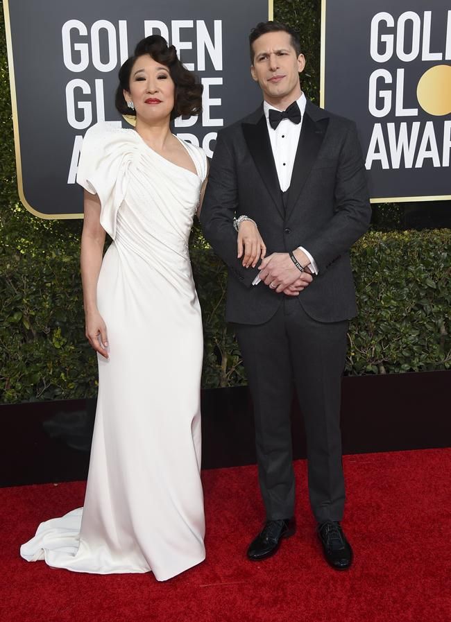 Sandra Oh y Andy Samberg
