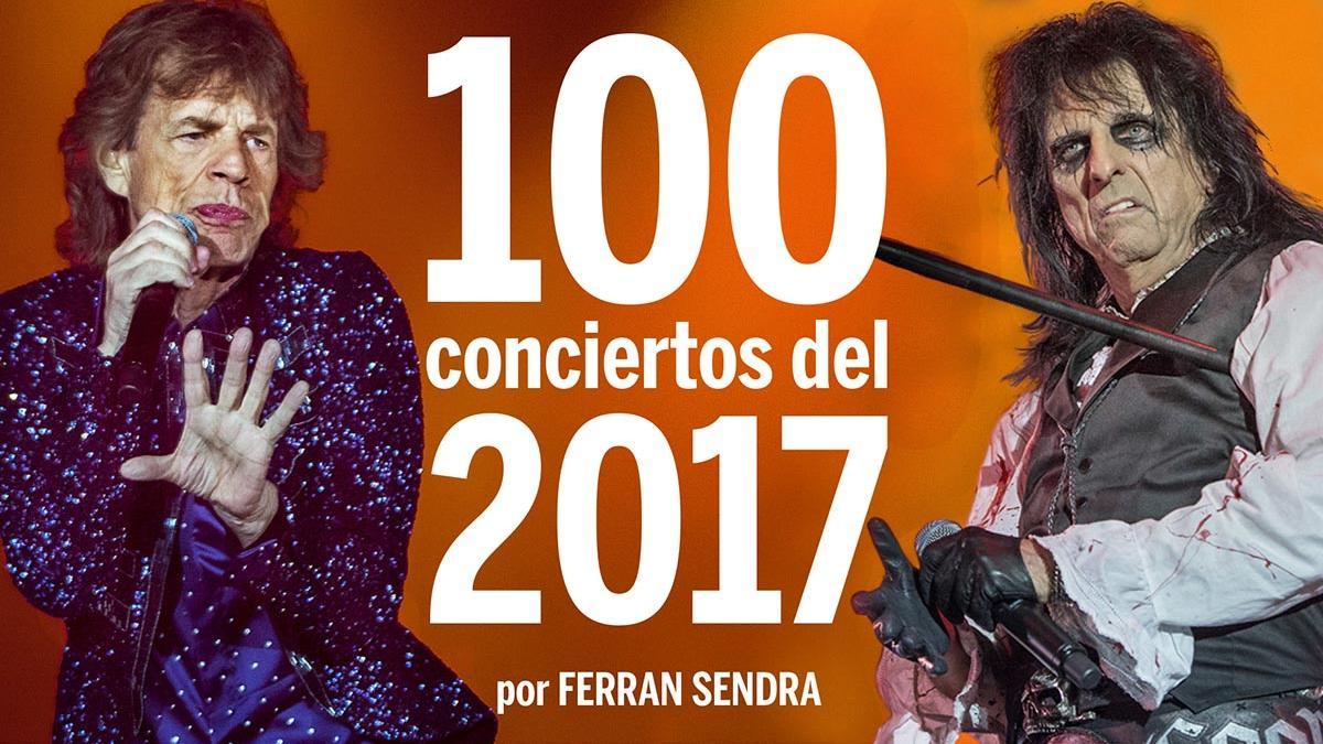 100 conciertos del 2017