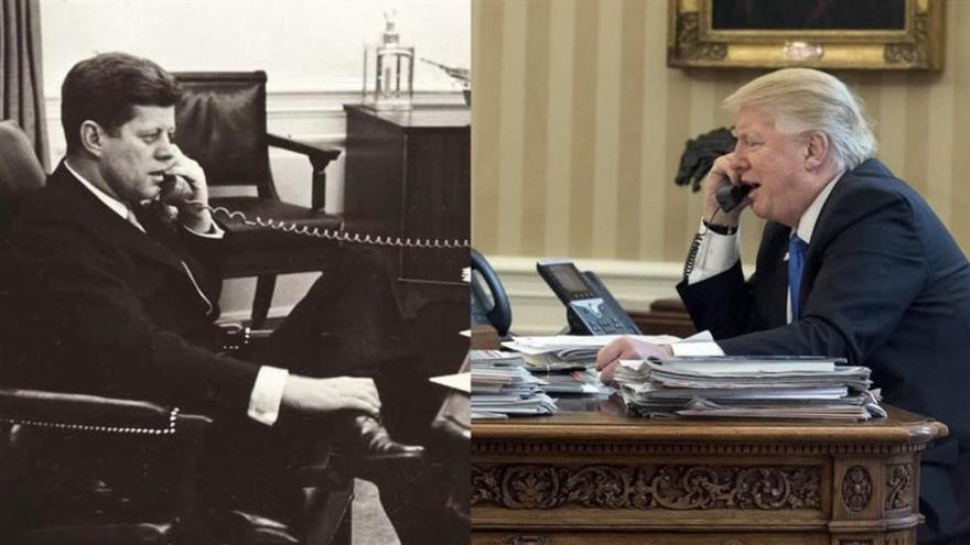 JFK y Trump, cara a cara