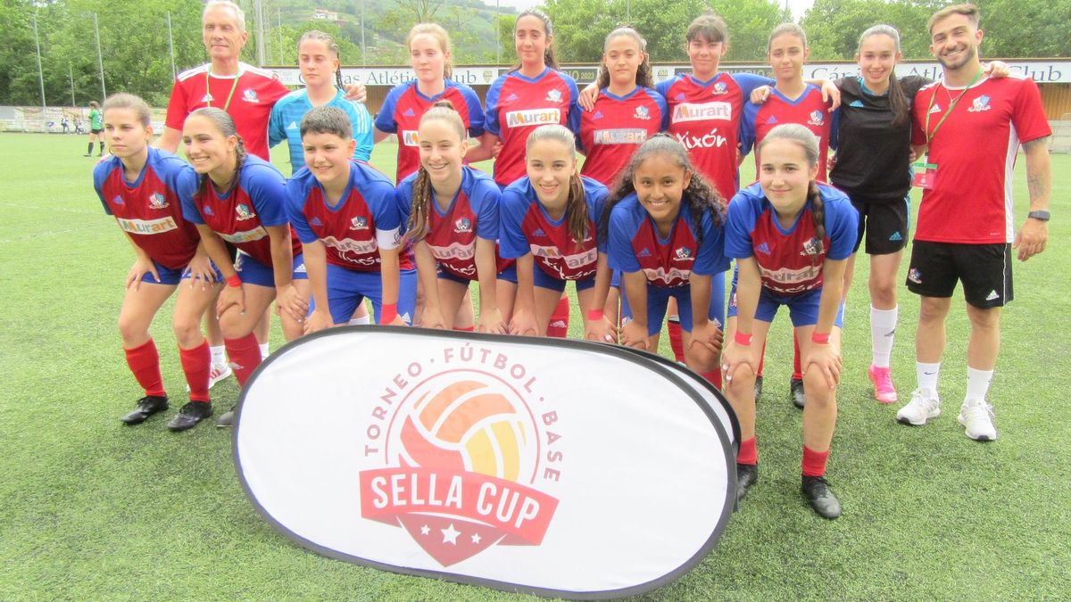 Gijón Fútbol Femenino sub 17, en la pasada edición.