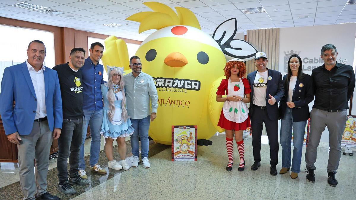 Presentación del Canarias Manga Fest en el Cabildo de Lanzarote