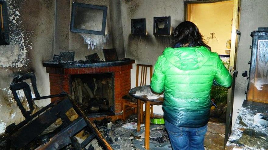 Herida una mujer en el incendio de su vivienda en Rute