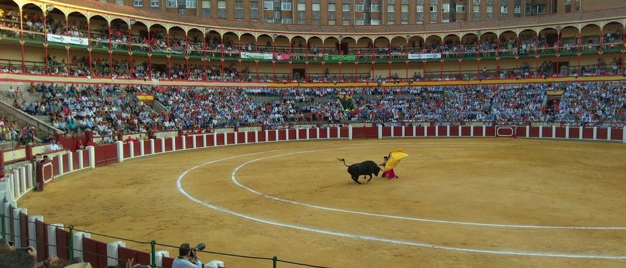 Plaza de toros en una imagen de archivo