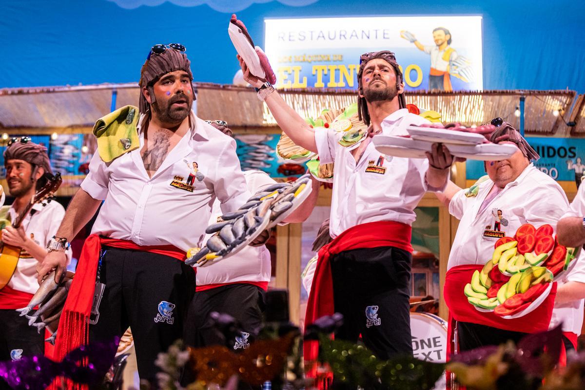 'Los máquina', murga ganadora del COAC 2026.