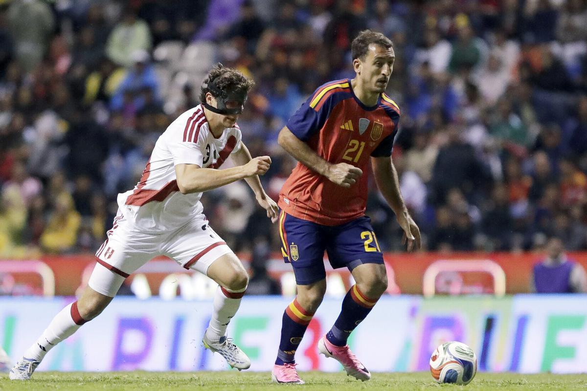 Amistoso de selecciones, en imágenes: España - Perú.