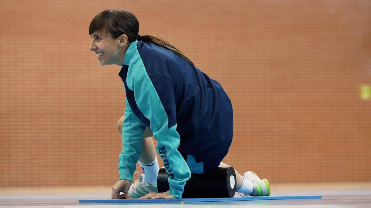 Natalia Orive, jugadora del CD Leganés FS y presidenta de la Asociación de Jugadores de Fútbol Sala.