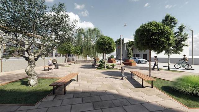 ‘Render’ del proyecto previsto en el centro de Sant Jordi.  | ASJ