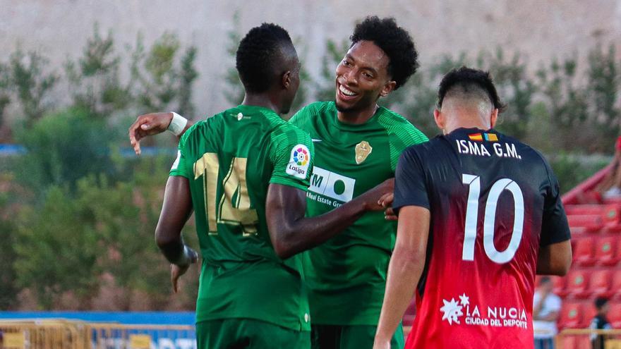 El Elche golea a La Nucía en el cierre de la pretemporada (0-3)