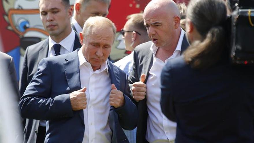 Putin no presenciará el partido por cuestiones de agenda