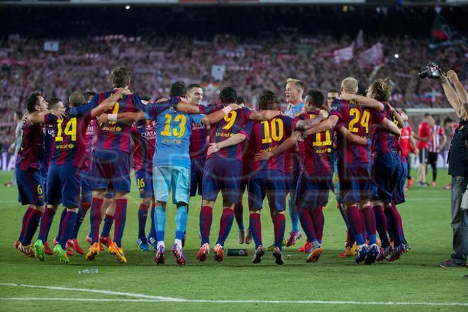 El FC Barcelona, campeón Copa del Rey 2014-2015