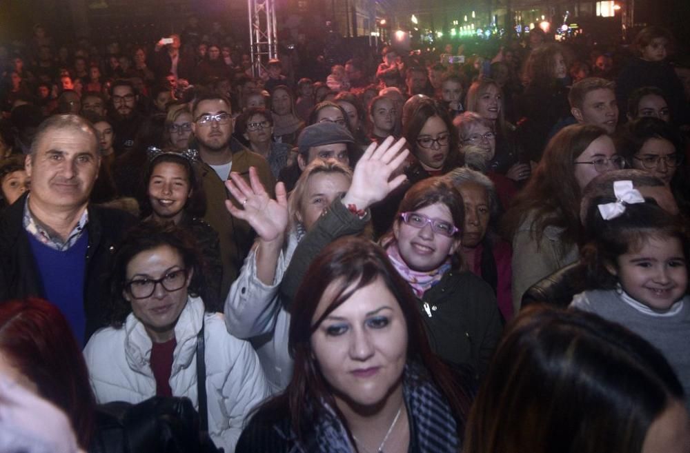 Encendido del árbol de la Circular en Murcia