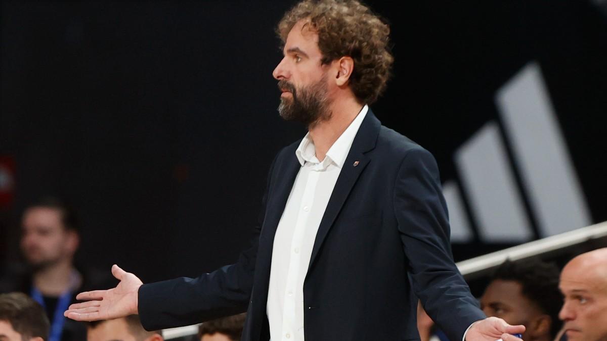 Grimau, durante el encuentro