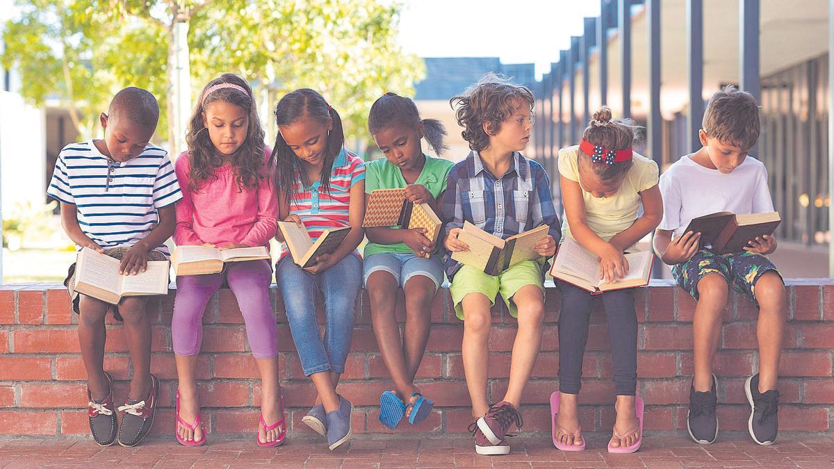 A lectura en idades tempranas disfrútase máis de xeito grupal, compartindo experiencias cos libros