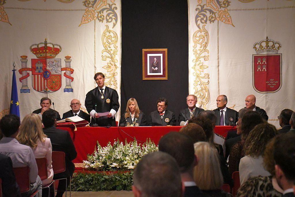 La toma de posesión de Manuel Luna como nuevo presidente del TSJ de la Región, en imágenes