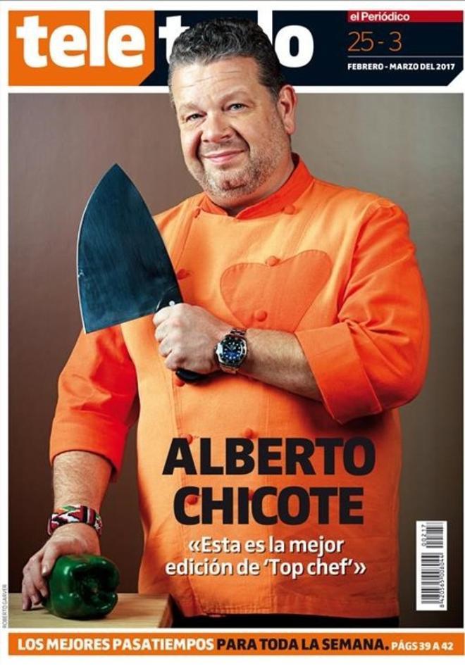 Portada del suplemento ’Teletodo’ protagonizada por el chef Alberto Chicote.