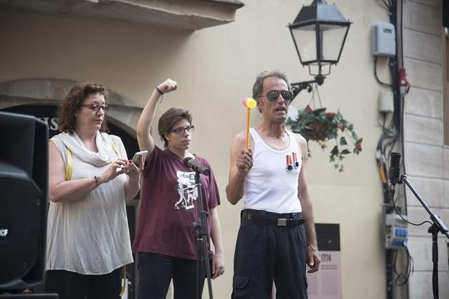 Arribada de la Flama del Canigó a Manresa