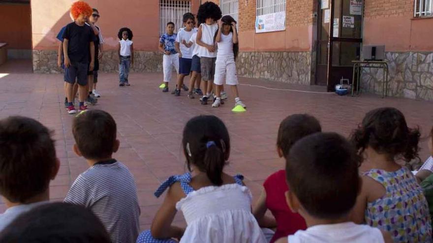 Actividad realizada por los niños del centro Fernando II.