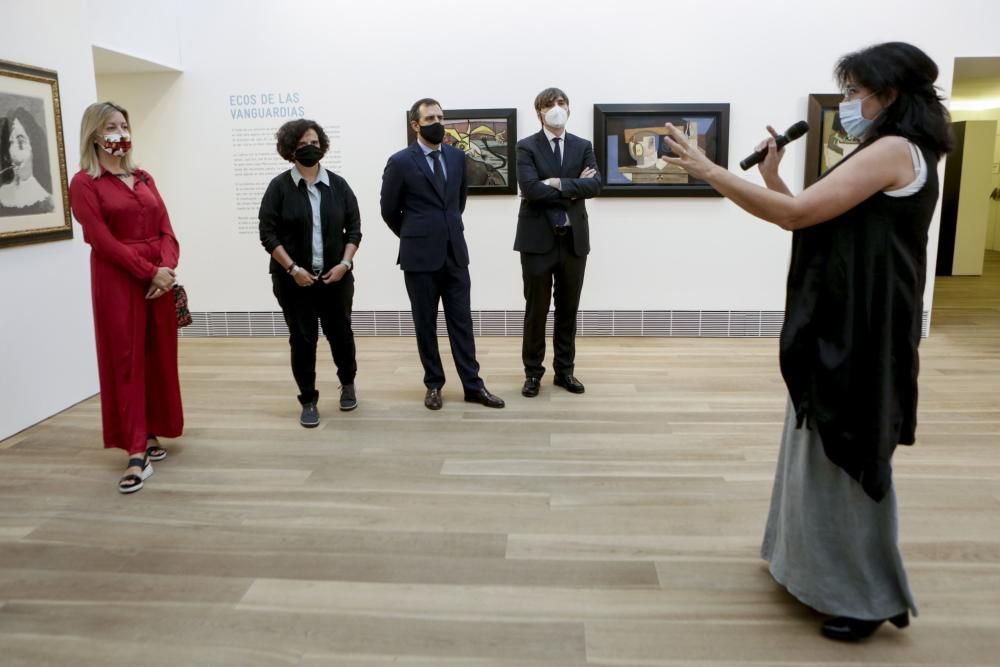 Inauguración de "Destacados" en Bellas Artes