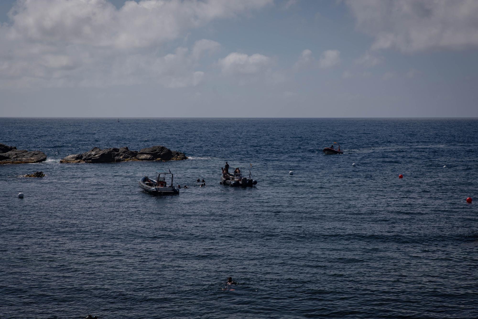 Rodaje de un documental en Cabo de Palos, con Carmelo Gómez como protagonista