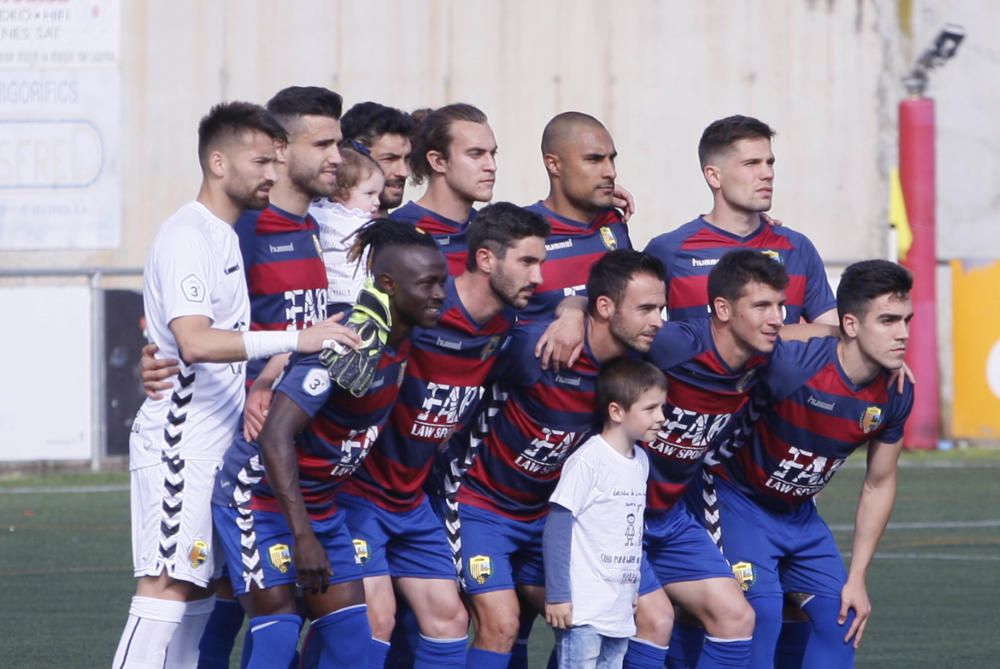 Les imatges del Llagostera - Portugalete (2-0)