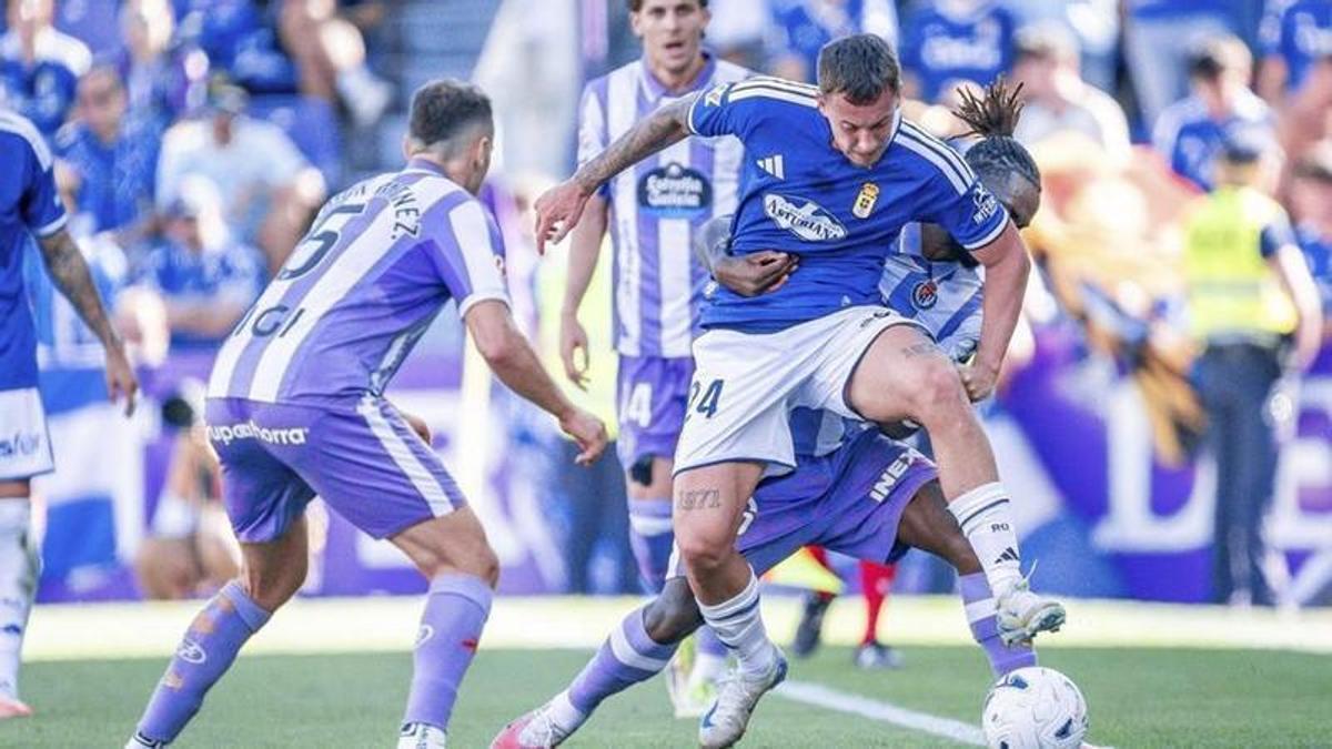 El Oviedo se queda sin Isfan para el derbi en el Tartiere
