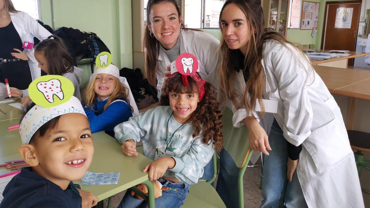 Proyecto educativo de salud bucodental en el Colegio Santo Domingo de Silos de Zaragoza.