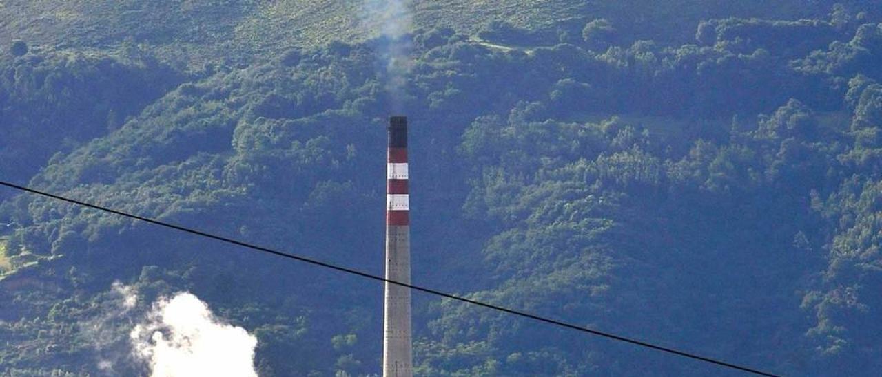 Las instalaciones de la térmica de Lada.