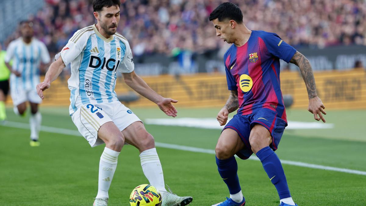 João Cancelo: “Vengo a luchar por un espacio, sabiendo que Koundé, Eric, Balde y Gerard lo están haciendo muy bien”