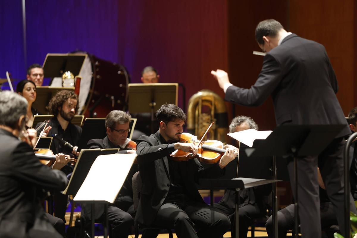 Orquesta de Cordoba en un concierto en el Gran Teatro